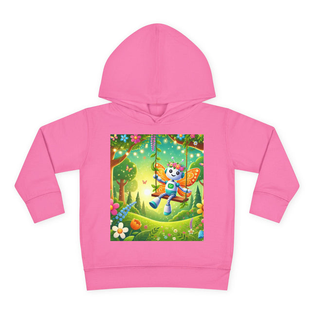 Robot Fairy Toddler Pullover Fleece Hoodie