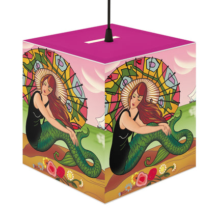 Siren Serenade by Carlo Chiostri Light Cube Lamp