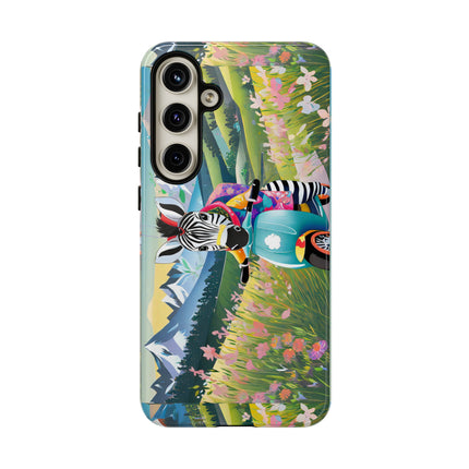 Stripes on Wheels Phone Cases