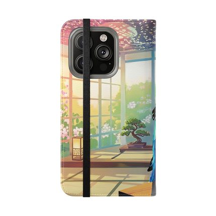 🎧🦜 Parrot DJ Flip Case – Neon Beats & Cyber Groove