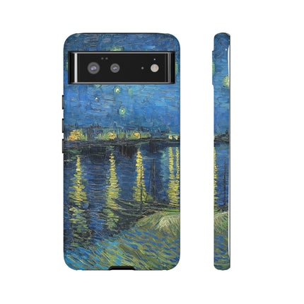 Starry Night Over the Rhone by Vincent Van Gogh Phone Cases