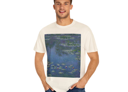 Water Lilies by Claude Monet Unisex Garment-Dyed T-shirt