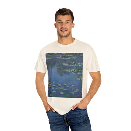 Water Lilies by Claude Monet Unisex Garment-Dyed T-shirt
