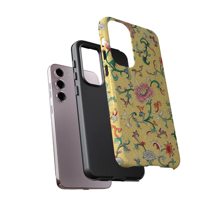 Flower Illustration by Owen Jones Phone Cases