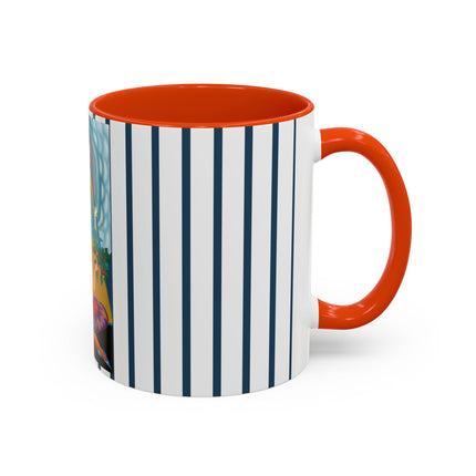 Art Deco Christmas Elegance Colorful Mugs (11oz, 15oz)