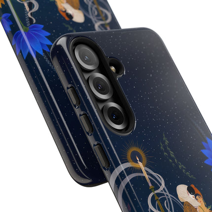 🌙🕯️ The Lady Of The Midnight Garden Phone Case – Art Deco Nocturne