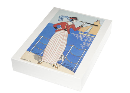 Costume de Yacht by George Barbier Postcards (Envelopes Included) – Bundles of 10, 30, or 50 Pieces