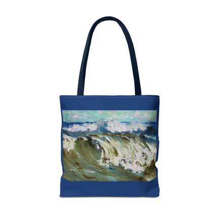 The Wave by Karl Hagemeister Tote Bag (AOP)