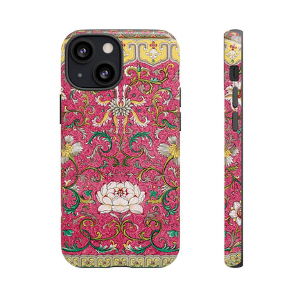 Pink Floral Pattern by Owen Jones Phone Cases