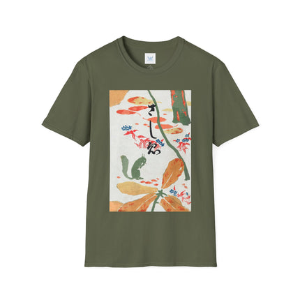 Book Illustration by Goyō Hashiguchi Softstyle T-Shirt