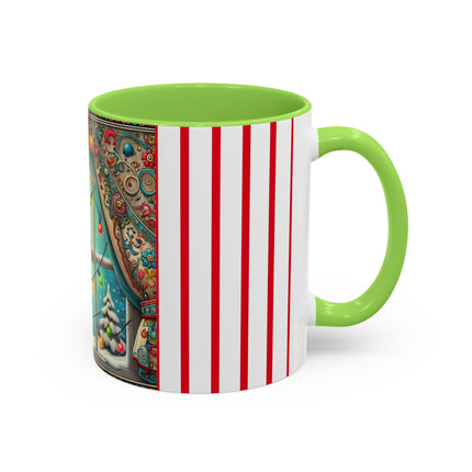 Mischief in Tinselland Colorful Mugs (11oz, 15oz)