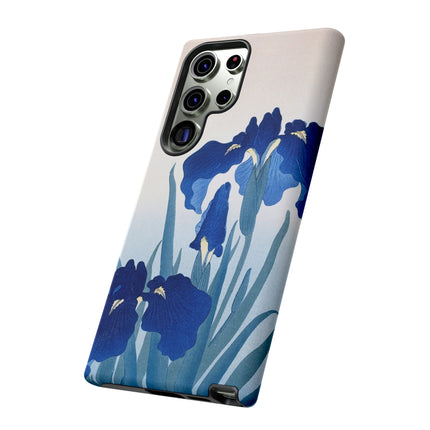 Iris Flowers by Ohara Koson Phone Cases