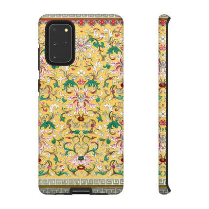 Yellow Botanical Pattern by Owen Jones Phone Cases
