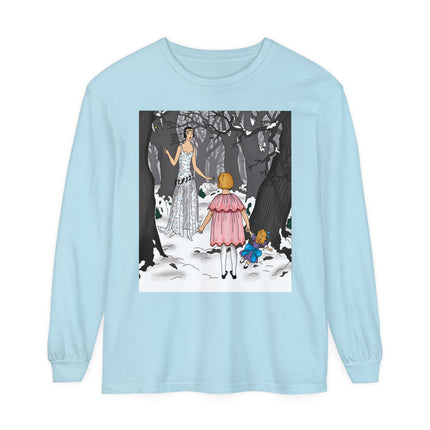Fairy Tale Elegance Unisex Garment-dyed Long Sleeve T-Shirt