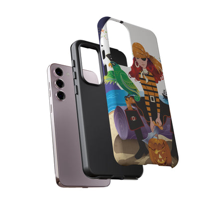 Moonlit Pirate Halloween Phone Cases