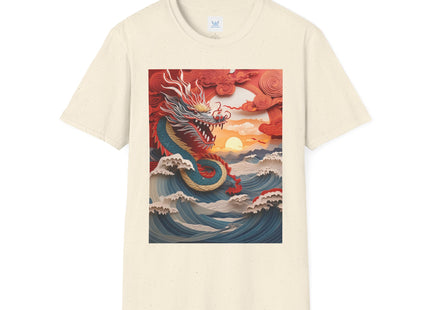 Stormbound Dragon Garment-Dyed T-shirt Softstyle T-Shirt