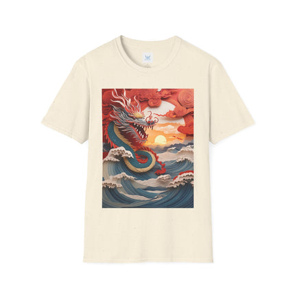 Stormbound Dragon Garment-Dyed T-shirt Softstyle T-Shirt
