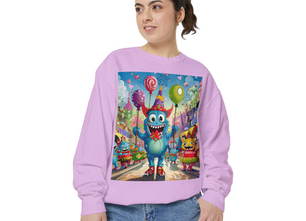 Monster Parade Madness Unisex Garment-Dyed Sweatshirt