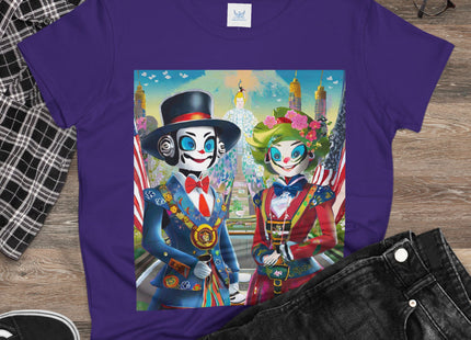 Cyber Punk Robots Cotton Tee