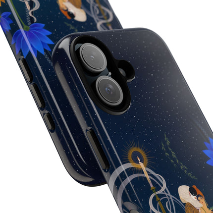 🌙🕯️ The Lady Of The Midnight Garden Phone Case – Art Deco Nocturne