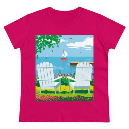 Tranquil Retreat Women's Midweight Cotton Tee