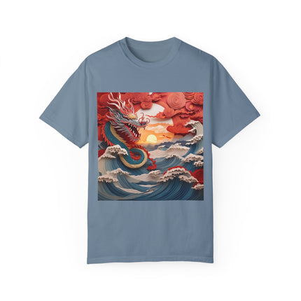 Emergence of the Dragon Unisex Garment-Dyed T-shirt