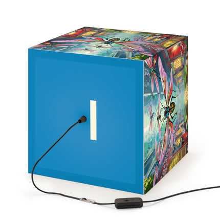 Neon Swarm Light Cube Lamp