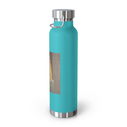 The Kiss by Gustav Klimt Copper Vacuum Insulated Bottle, 22oz