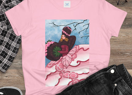 Winter Rose Empress Women's Midweight Cotton Tee