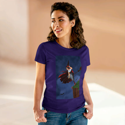 The Enchanted Witch Women's Midweight Cotton Tee