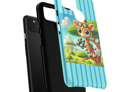 Giraffe Lookout Phone Cases