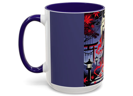 Halloween Sorceress Colorful Mugs (11oz, 15oz)