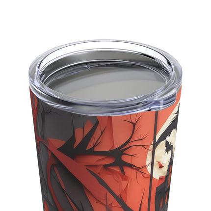 Halloween Night Scene Tumbler 20oz
