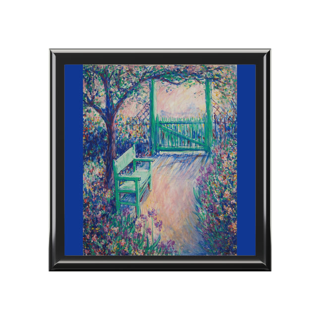 The Artist’s Garden by Theodore Earl Butler Jewelry Box