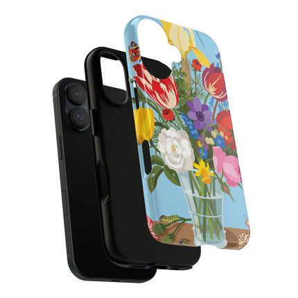 Spring Bouquet Phone Case – Vibrant Blooms & Whimsical Charm