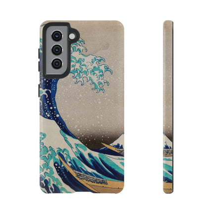 The Great Wave off Kanagawa by Katsushika Hokusai Phone Cases