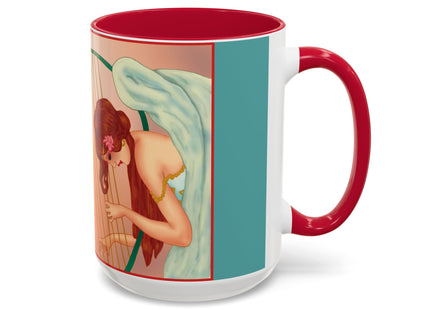 Heavenly Angel Duet Colorful Mugs (11oz, 15oz)