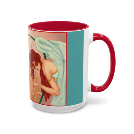 Heavenly Angel Duet Colorful Mugs (11oz, 15oz)