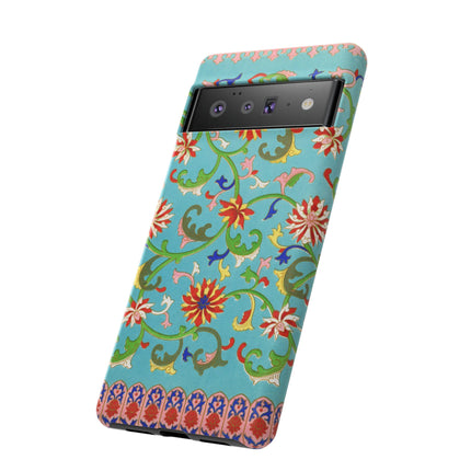 Colorful Floral Pattern by Owen Jones Phone Cases