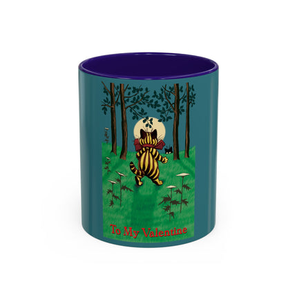 Peekaboo by Louis Wain Colorful Mugs (11oz, 15oz)