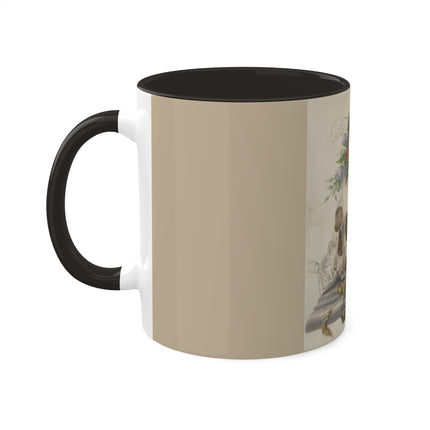 Vanitas Still Life by Herman Henstenburgh Colorful Mugs, 11oz