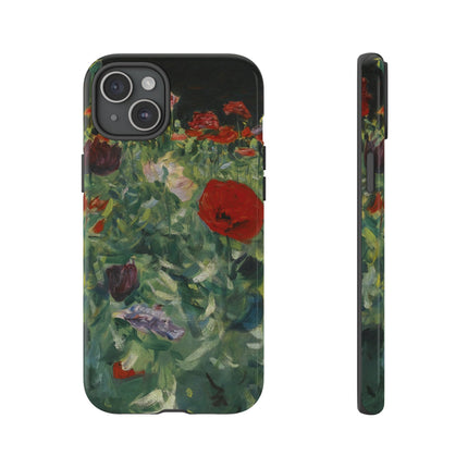 Poppies (A Study of Poppies for Carnation, Lily, Lily, Rose) by John Singer Sargent Phone Cases