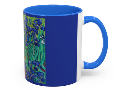 Irises by Vincent Van Gogh Colorful Mugs (11oz, 15oz)