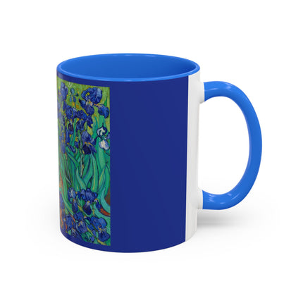 Irises by Vincent Van Gogh Colorful Mugs (11oz, 15oz)