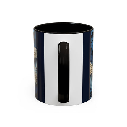 Dramatic Ocean with Crashing Waves Colorful Mugs (11oz, 15oz)