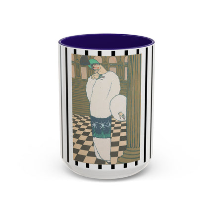 Les Hermines by Georges Lepape Colorful Mugs (11oz, 15oz)