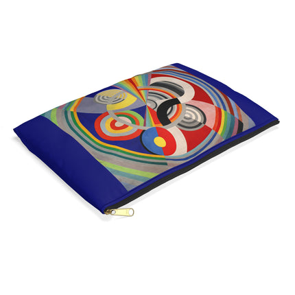 Rythme No. 1 Accessory Pouch – Robert Delaunay Orphism Abstract Art Design