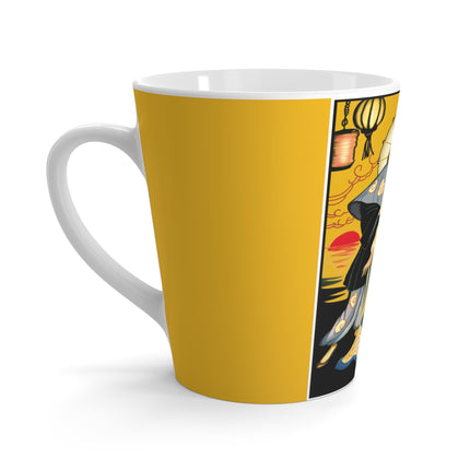 Golden Embrace Latte Mug