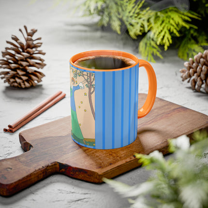 Le Verger by Georges Lepape Colorful Mugs (11oz, 15oz)