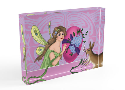 The Fairy’s Blossom Acrylic Art Block